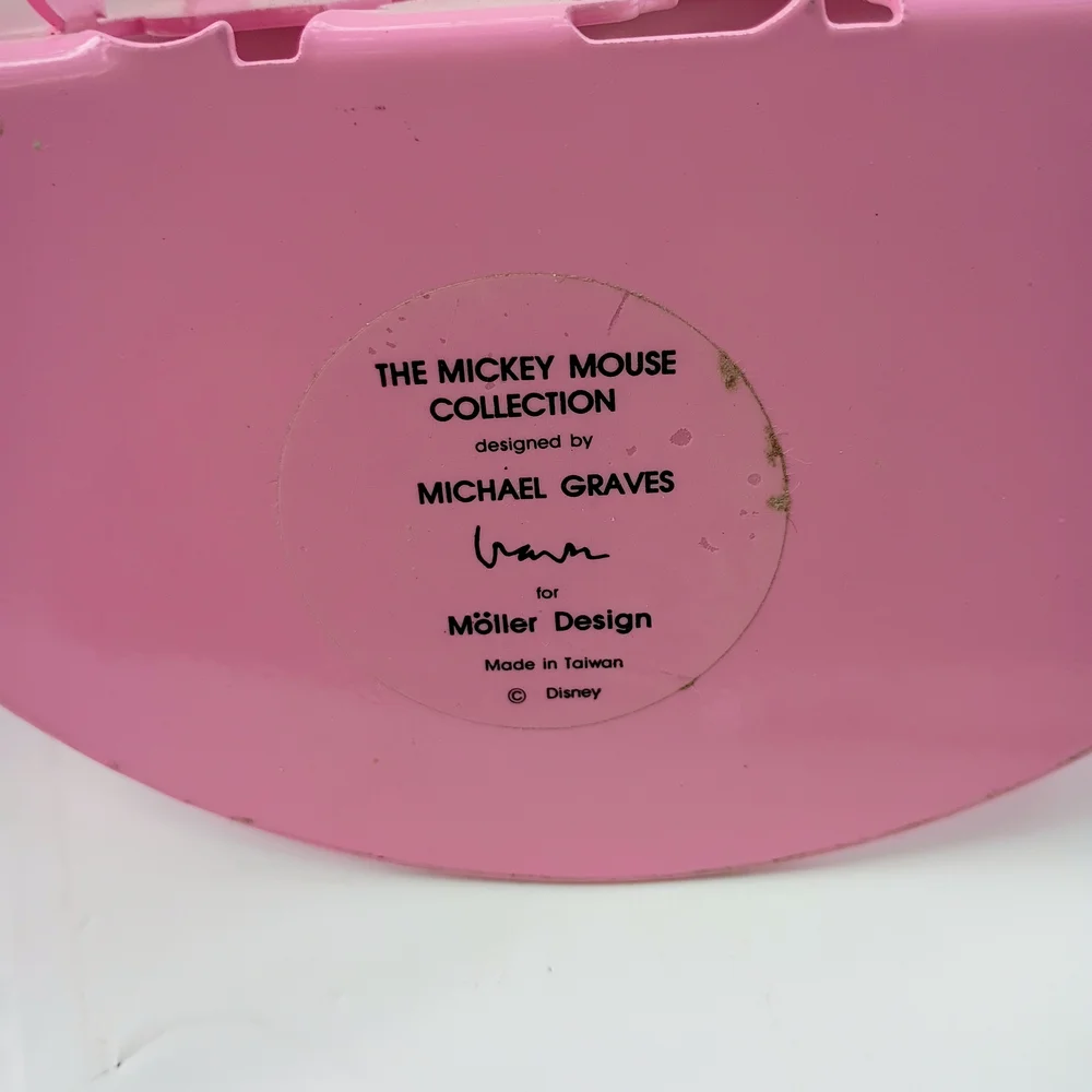 Pink Mouse Silhouette Bookends